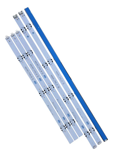 Kit 6 Barra LEDS 43LW300C 43LX300C 43LF5100
