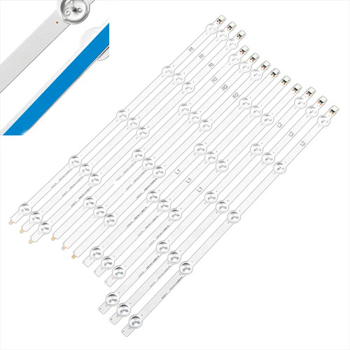 Kit Barra de LED 47LA6200 LA6130 47LN5700 47LN5400 Alumínio