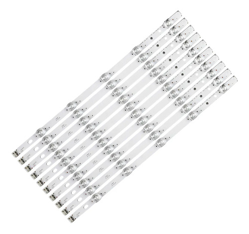 Kit 10 Barras LED Compatível TV 47LN5460 Dupla Face