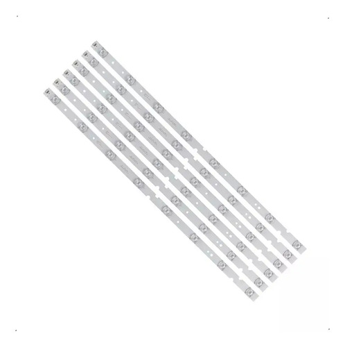 Kit C/6 Barras LED 65P65US 65P8M 65HR330M08A1 com Dupla Face