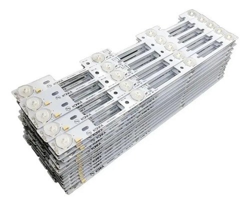 Kit C/6 Barra LED Compatível 40L2400 40L5400 DL3944 DL4045