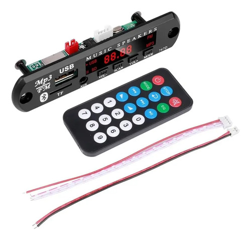 Placa Decodificadora Bluetooth Speakers USB MP3 Fm Aux Bt