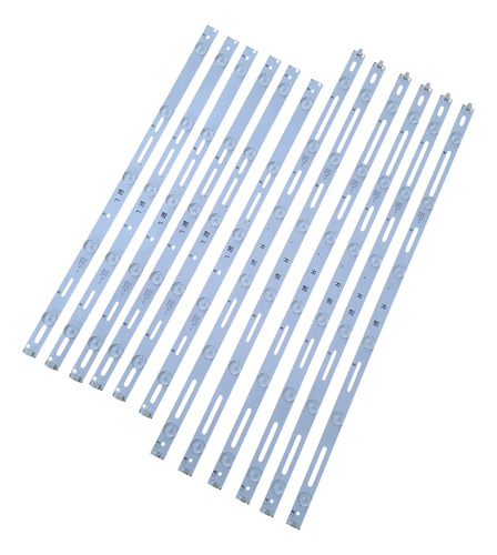 Kit 12 Barras LED 50'' Compatível LE50D1452 LE50D1450