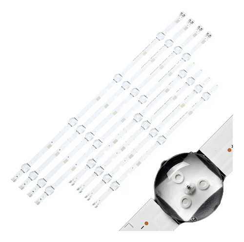 Kit Barra de LED Nova UN43J5290AG UN43J5290 UN43J5200 Novo