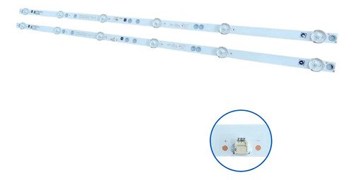 Kit 2 Barras de LED PTV32D10N PTV32D10N5SKH PTV32D10