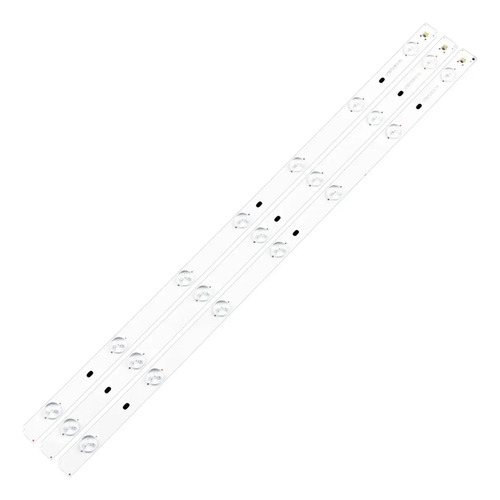 Kit 3 Barras LED TC-32A400B 32A400U 32A400X Aluminio Novo NF