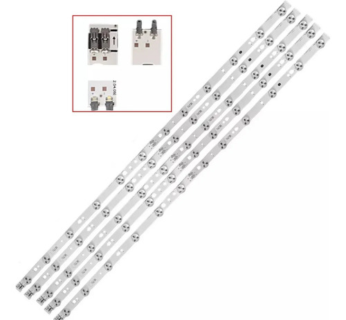 Kit Barra de LED UN40EH5000 UN40EH5300 UN40EH6030 UN40EH5050