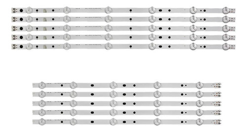 Kit 8 Barras LED UN48H4200AG UN48H4203AG UN48H4200 UN48H4203