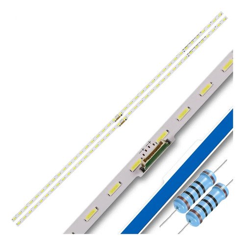 Kit Barra de LED C/ Resis UN50NU7100 UN50NU7100G UN50RU7100