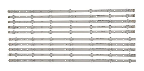 Kit 10 Barras de LED TV UN55H6103 UN55H6203 UN55H5303 UN55J7200 UN55J6200 LED Store Parts