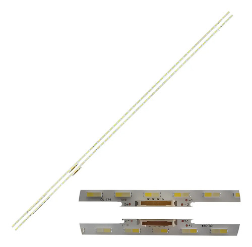 Kit Barras de LED TV UN60AU8000G UN60AU8000 Novo Aluminio